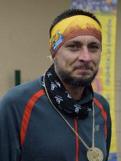 Łukasz lors de Obidowa Głuszec Półmaraton Górski (Jesień) 2019