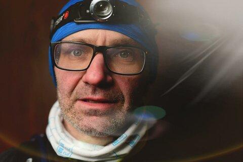 Konrad lors de Winter Trail Małopolska 2019