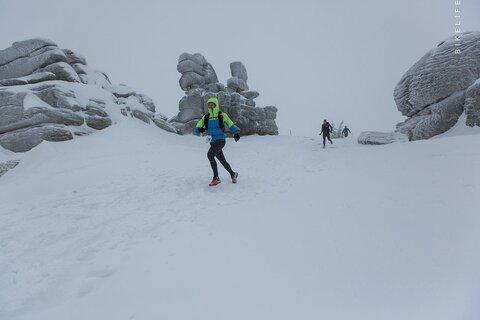 Michał lors de Zimowy Ultramaraton Karkonoski 2020