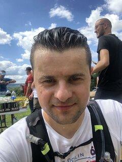 Paweł lors de Ultramaraton Jaga-Kora 2020