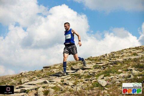 Łukasz lors de Ultramaraton Babia Góra 2020