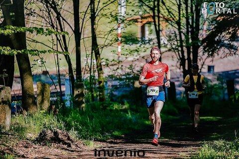 Dawid lors de Półmaraton Górski Jedlina-Zdrój 2021