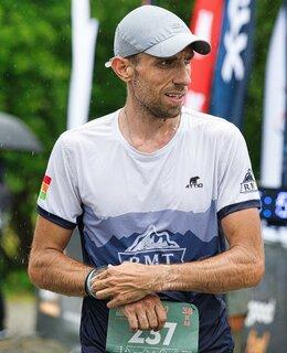 Marcin lors de XRun - Wyspowy Trail 2021