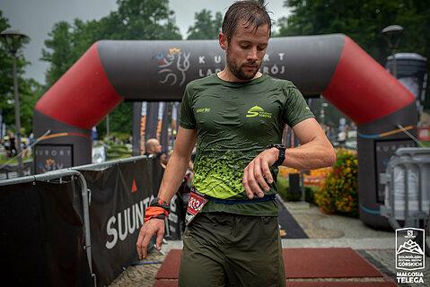 Michał lors de Dolnośląski Festiwal Biegów Górskich 2021