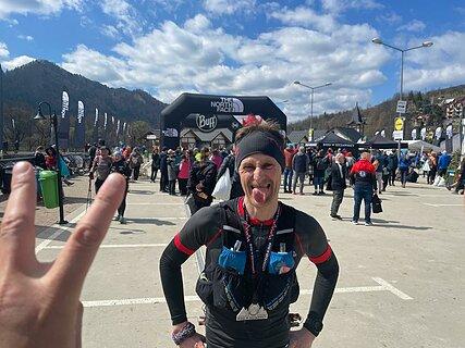 Robert lors de Pieniny Ultra-Trail 2022