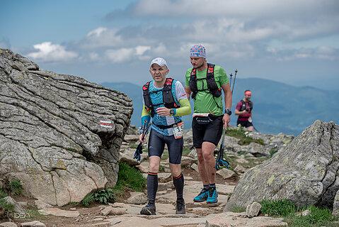 Andrzej lors de Ultramaraton Babia Góra 2022