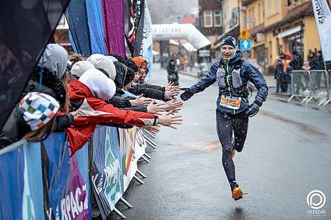 Miłosz lors de Zimowy Ultramaraton Karkonoski 2023