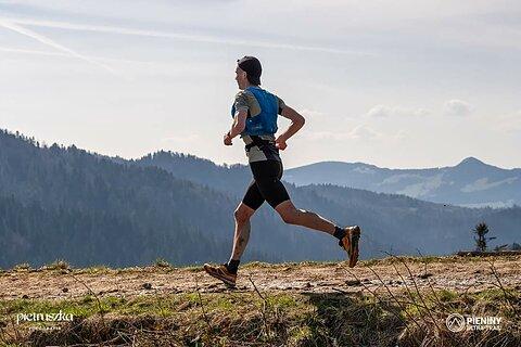 Miłosz lors de Pieniny Ultra-Trail 2023