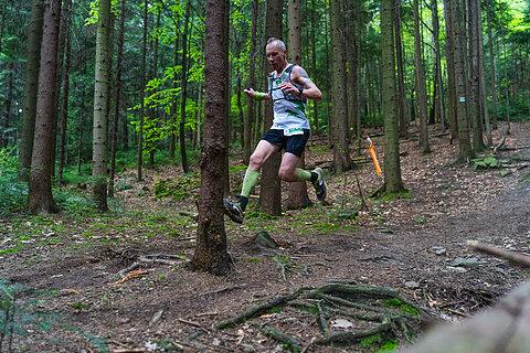 Konrad lors de Garmin Ultra Race Myślenice 2023