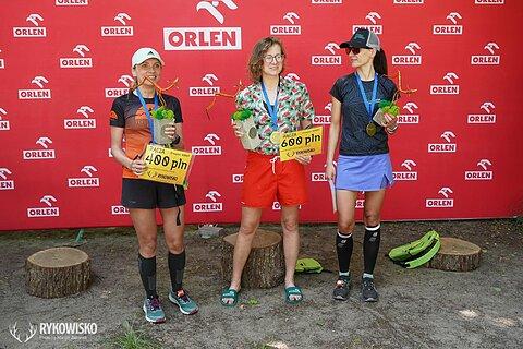 Elżbieta lors de Rykowisko Ultra Trail 2023