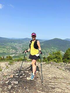 Katarzyna lors de Ultra-Trail® Małopolska 2023