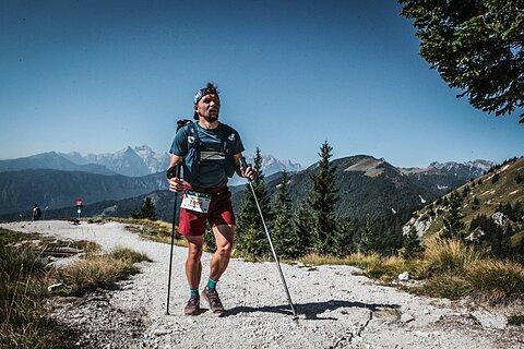Przemysław lors de Julian Alps Trail Run 2023