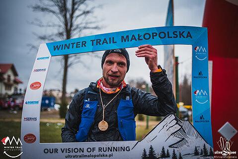 Jarosław lors de Winter Trail Małopolska 2023