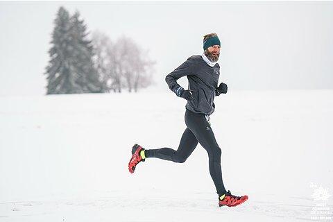 Michał lors de Zimowy Półmaraton Gór Stołowych 2024