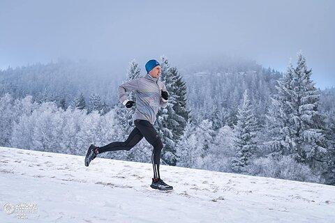 Daniel lors de Zimowy Półmaraton Gór Stołowych 2024