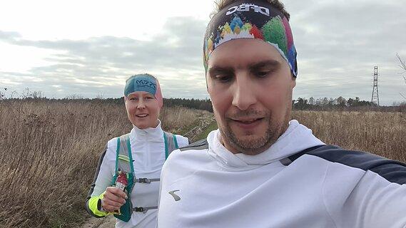 Eryk lors de Ultramaraton Zielonogórski Nowe Granice 2024