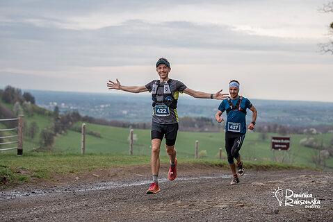 Daniel lors de Salamandra Ultra Trail 2024