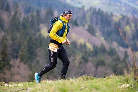Przemysław lors de Pieniny Ultra-Trail 2024