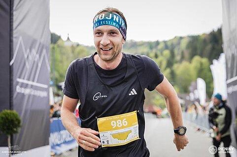 Jakub lors de Pieniny Ultra-Trail 2024