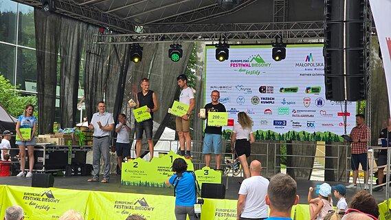 Krzysztof lors de Europejski Festiwal Biegowy 2024