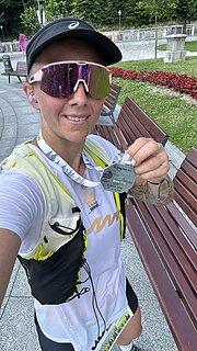 Agnieszka lors de Europejski Festiwal Biegowy 2024