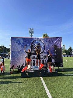 Elżbieta lors de Festiwal Biegowy Ultra Way 2024