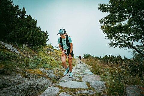Agata lors de 3 X Śnieżka = 1 X Mont Blanc 2024
