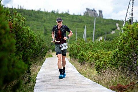 Mirosław lors de 3 X Śnieżka = 1 X Mont Blanc 2024