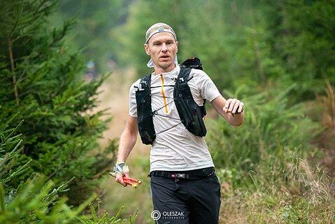 Michał lors de Bieg Jaskiniowego Niedźwiedzia 2024