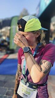 Elżbieta lors de Julian Alps Trail Run 2024