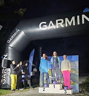 Ewelina lors de Diablak SkyMarathon 2024