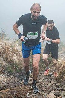 Michał lors de Baran Trail Race 2024