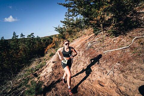 Agata lors de Pomerania Ultra Trail 2024