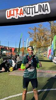 Michał lors de UltraKotlina 2024