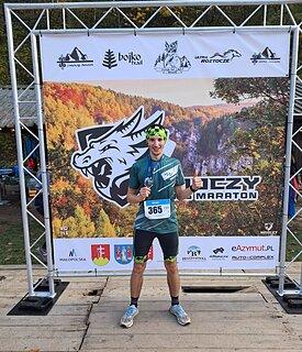 Michał lors de Smok Ultra Race 2024