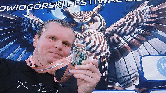 Andrzej lors de Sowiogórski Festiwal Biegowy 2024