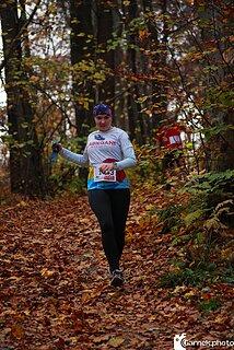 Katarzyna lors de Grand Prix Krakowa w biegach górskich 2024