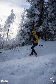 Miron lors de Winter Trail Małopolska 2024