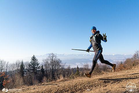 Paweł lors de Gorce Ultra-Trail Winter 2025