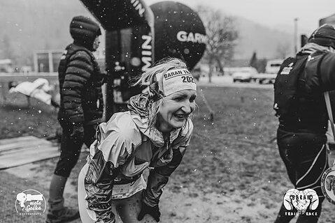 Ewelina lors de Baran Trail Race Zima 2025