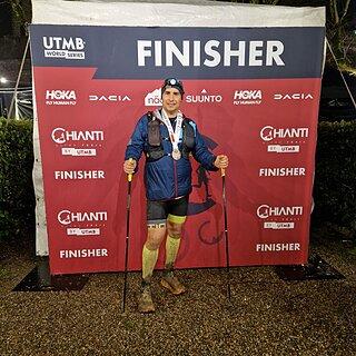 Eryk lors de Chianti Ultra Trail 2025