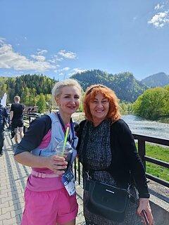Ewelina lors de Pieniny Ultra-Trail 2025
