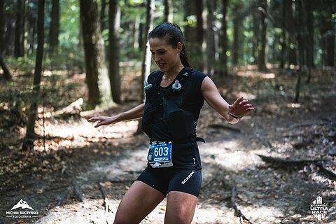 Katarzyna lors de Garmin Ultra Race Myślenice 2025