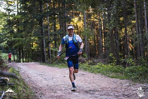 Paweł lors de Garmin Ultra Race Myślenice 2025