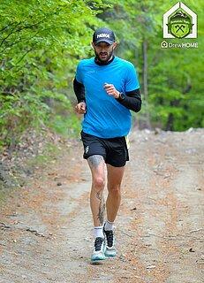 Damian lors de Ultramaraton Beskidzki Topór 2025