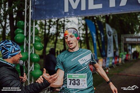 Michał lors de Roztocze Ultra Race 2025