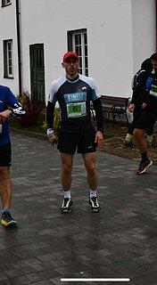 Łukasz lors de Ultramaraton Jaga-Kora 2025