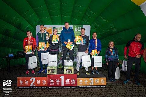 Ewelina lors de Supermaraton Gór Stołowych 2025