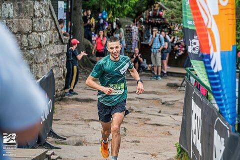 Michał lors de Supermaraton Gór Stołowych 2025