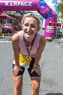 Ewelina lors de 3 X Śnieżka = 1 X Mont Blanc 2025